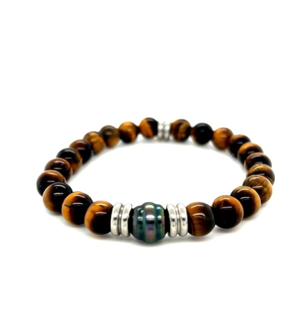 Bijou en perle de Tahiti aux reflets rares et lustre exceptionnel. Certificat d’authenticité et livraison sécurisée – Poemotu.