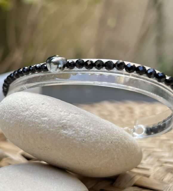 Découvrez une pièce unique artisanale de poemotu - keshi gris et bleu éclatant - certificat GIA - livraison sécurisée gratuite