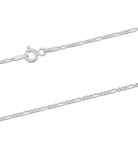 Opta per la solidità e la lucentezza della nostra catena in argento rodiato - perfetta per tutti i pendenti da uomo - marchio argento 925 - tenuta impeccabile del rodio